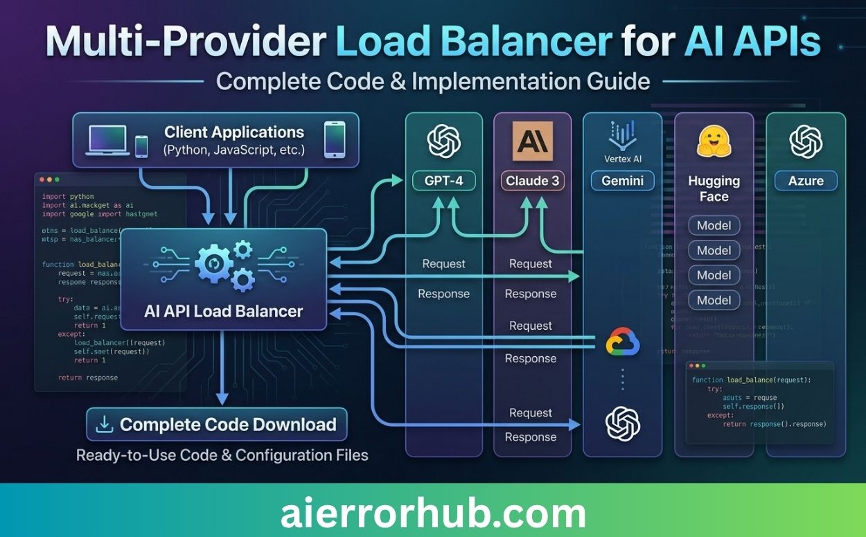 Multi-Provider Load Balancer for AI APIs — Complete Code